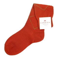 Socks|Carmina ARGYLE SOCKS TERRA