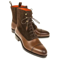 Balmoral Boots|Carmina BALMORAL BOOTS 1573 MADISON BROWN