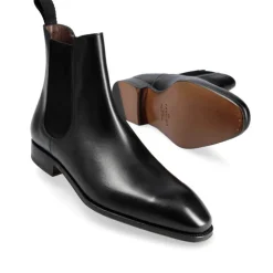 Chelsea Boots|Carmina BLACK CHELSEA BOOTS 80216 SIMPSON