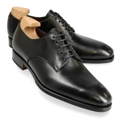 Plain Toe Blucher / Ptb|Carmina DERBY SHOES 80449 RAIN BLACK