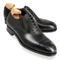 Cap Toe Oxfords|Carmina CAP TOE OXFORDS 594 DETROIT BLACK