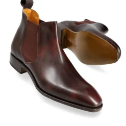 Women's Chelsea Boots|Carmina CHELSEA BOOTS 1208 SIMPSON BURGUNDY