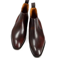 Women's Chelsea Boots|Carmina CHELSEA BOOTS 1208 SIMPSON BURGUNDY