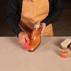Quality Shoe Care|Quality Shoe Care|Carmina CHESTNUT CREAM TANNED