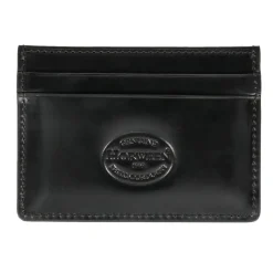 Card Holders|Card Holders|Carmina Cordovan card holder in BLACK