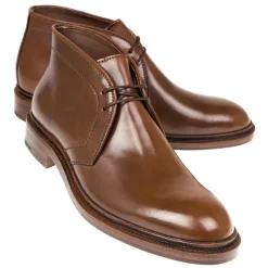 Cordovan Boots|Carmina CORDOVAN CHUKKA BOOTS 80503 CALVIA