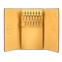 Wallet For Men|Carmina CORDOVAN KEY HOLDER BURGUNDY