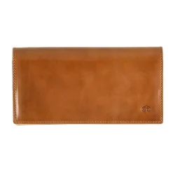 Wallet For Men|Carmina CORDOVAN LONG WALLET FOR MEN BOURBON