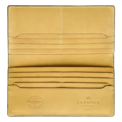 Wallet For Men|Carmina CORDOVAN LONG WALLET FOR MEN GREEN