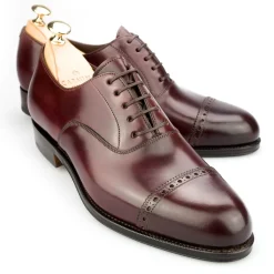 Cap Toe Oxfords|Cordovan Oxfords Shoes|Carmina CORDOVAN OXFORDS 762 FOREST