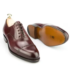 Cap Toe Oxfords|Cordovan Oxfords Shoes|Carmina CORDOVAN OXFORDS 762 FOREST