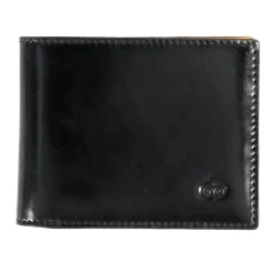 Wallet For Men|Carmina CORDOVAN SLIM WALLET FOR MEN BLACK