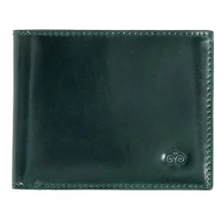 Wallet For Men|Carmina CORDOVAN SLIM WALLET FOR MEN GREEN