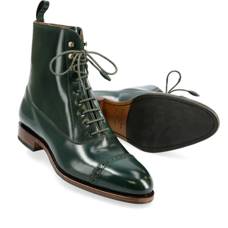 Women Cordovan|Carmina CORDOVAN WOMEN BOOTS 1573 MADISON GREEN