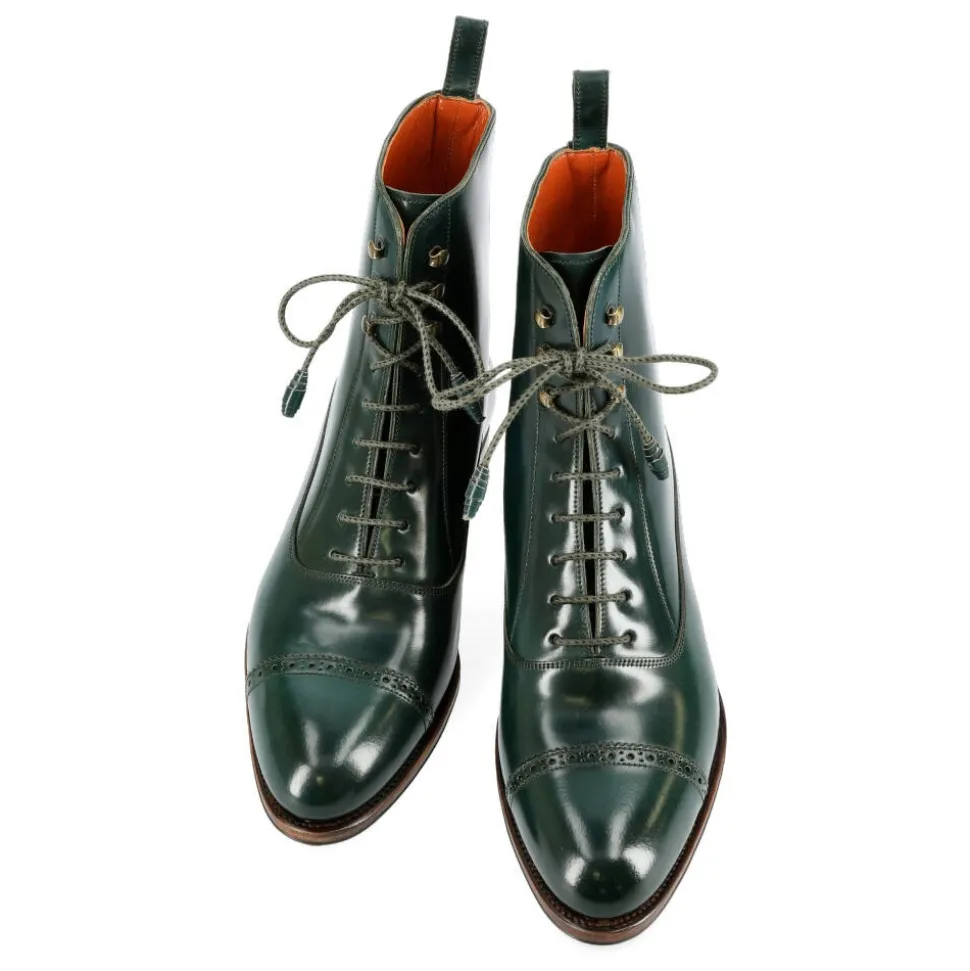 Women Cordovan|Carmina CORDOVAN WOMEN BOOTS 1573 MADISON GREEN