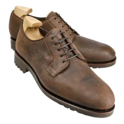 Plain Toe Blucher / Ptb|Carmina DERBY DRESS SHOES 531 OSCAR BRITISHTAN