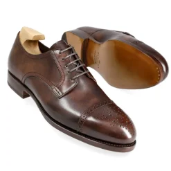 Cap Toe Derby|Carmina DERBY SHOES 80647 TIMS BROWN