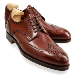 Wingtip Derby|Carmina DERBY SHOES 80659 TIMS BURGUNDY
