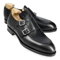 Double Monk Strap Shoes|Carmina DOUBLE MONK STRAP 80735 TIMS BLACK