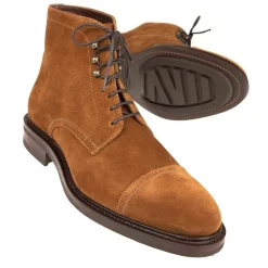 Men's Work Boots|Cap Toe Boots|Carmina DRESS BOOTS 80179 SOLLER TOBACCO