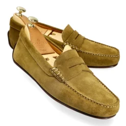 Driving Loafers|Carmina DRIVING LOAFERS 80852 MARIVENT CAPERGREEN