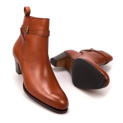 Jodhpur Boots|High Heel Boots|Carmina HIGH HEEL JODPHUR BOOTS 1500 TANNED