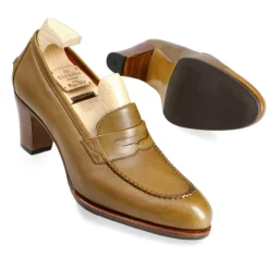 Penny Loafers|High Heel Loafers|Carmina HIGH HEEL LOAFERS 1785 MADISON DAKARTAN