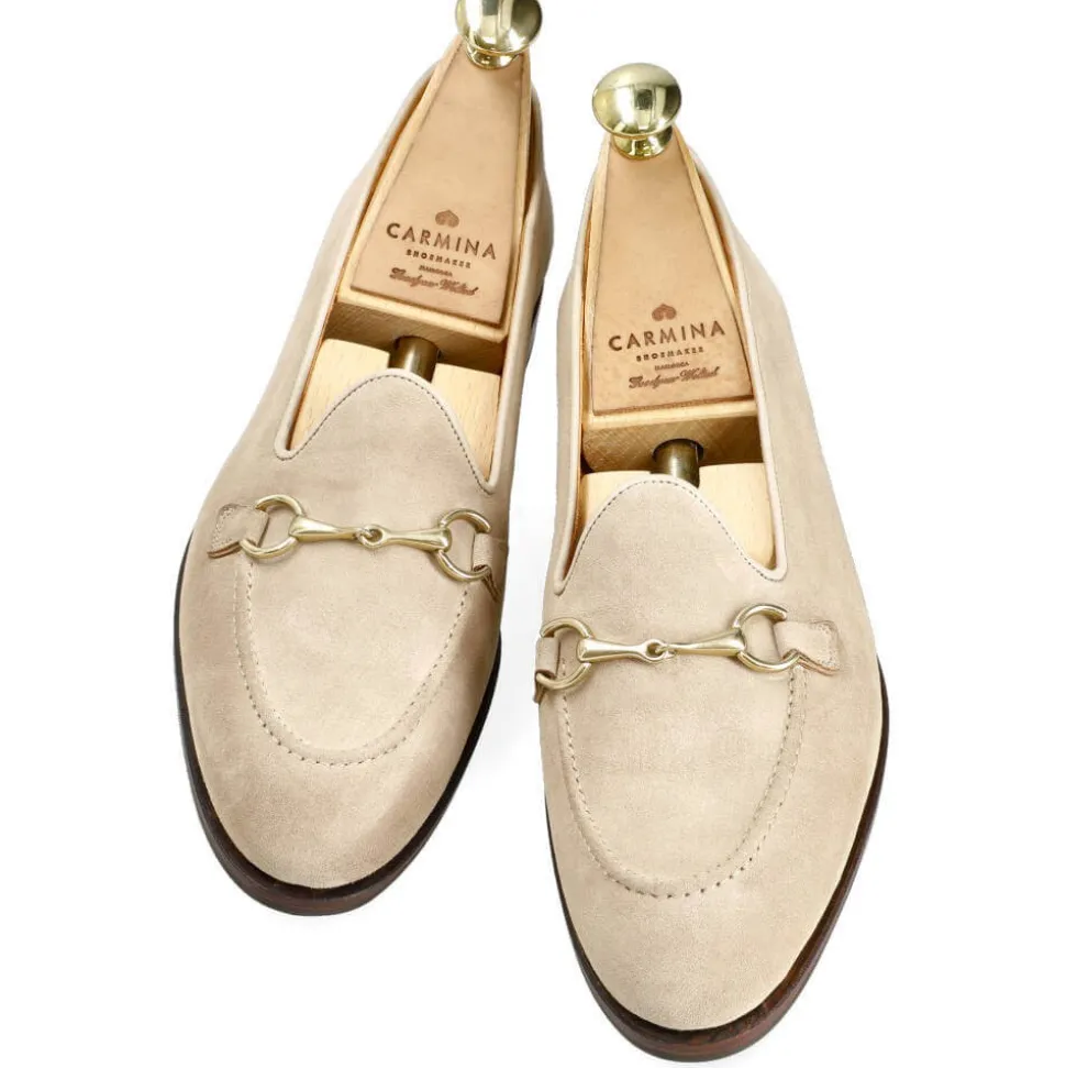 Women Horsebit Loafers|Carmina HORSEBIT LOAFERS 1845 DRAC CAMEL