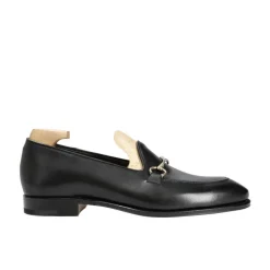 Horsebit Loafers|Carmina HORSEBIT LOAFERS 80643 UETAM BLACK