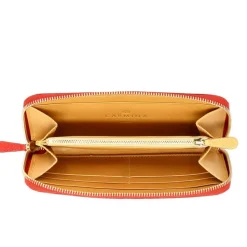 Wallet For Women|Carmina LARGE WALLET FOR WOMEN RED
