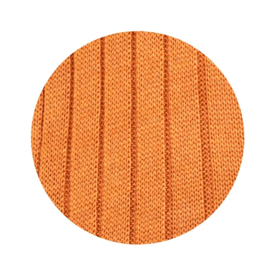 Socks|Carmina Long ocher socks