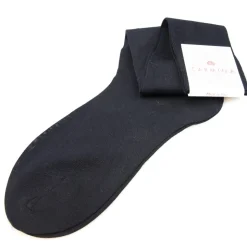 Socks|Carmina Long socks in NAVY