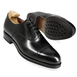 Cap Toe Oxfords|Carmina OXFORD SHOES 732 FOREST BLACK