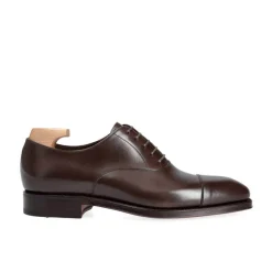 Cap Toe Oxfords|Carmina OXFORD SHOES 80386 RAIN BROWN