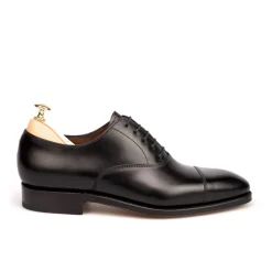 Cap Toe Oxfords|Carmina OXFORD SHOES 80386 RAIN BLACK