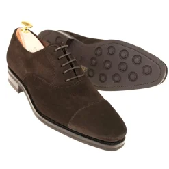 Cap Toe Oxfords|Carmina OXFORD SHOES 80386 RAIN BROWN