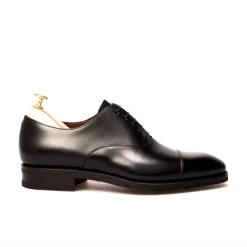 Cap Toe Oxfords|Carmina OXFORD SHOES 80386 RAIN EEE BLACK