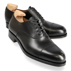 Cap Toe Oxfords|Carmina OXFORDS 732 FOREST EEE BLACK