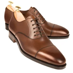 Cap Toe Oxfords|Carmina OXFORDS SHOES 80386 RAIN BROWN