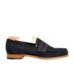 Penny Loafers|Carmina PENNY LOAFERS 80579 GENOVA NAVY