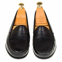 Penny Loafers|Carmina PENNY LOAFERS 1465 LUZ BLACK