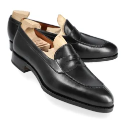 Penny Loafers|Carmina PENNY LOAFERS 1875 MADISON BLACK