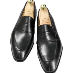 Penny Loafers|Carmina PENNY LOAFERS 10082 SIMPSON BLACK
