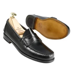 Penny Loafers|Carmina PENNY LOAFERS 1930 XIM BLACK