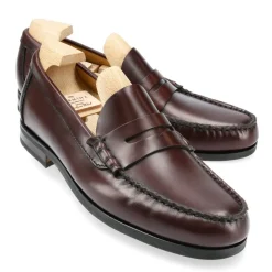 Penny Loafers|Carmina PENNY LOAFERS 80113 XIM BURGUNDY