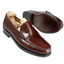 Penny Loafers|Carmina PENNY LOAFERS 80113 XIM BURGUNDY