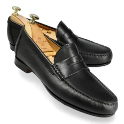 Penny Loafers|Carmina PENNY LOAFERS 80160 XIM BLACK