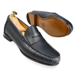 Penny Loafers|Carmina PENNY LOAFERS 80160 XIM NAVY