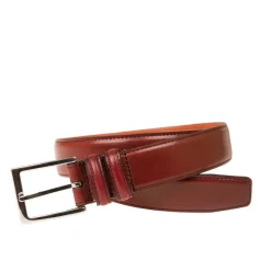 Men's Belts|Carmina CORDOVAN BELT RUBI