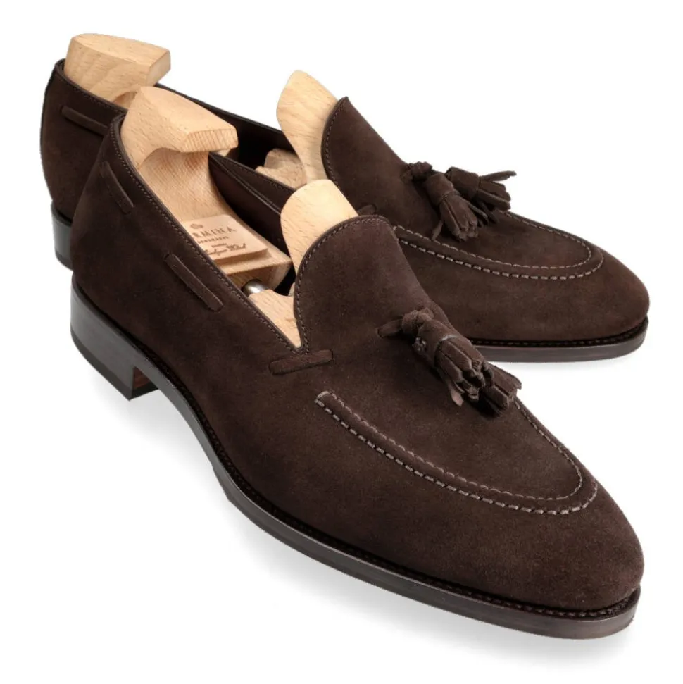 Tassel Loafers|Carmina TASSEL LOAFERS 80215 UETAM BROWN